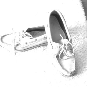 Sherry deck shoes worn once